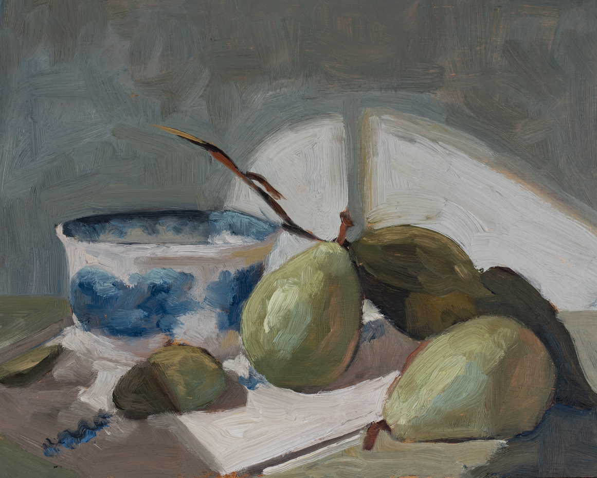 original oil painting | miss mustard seed | marian parsons