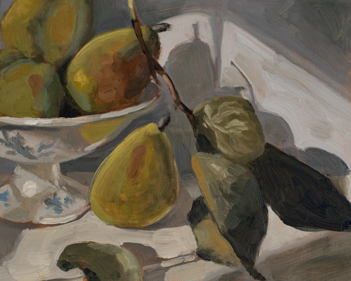 original oil painting | miss mustard seed | marian parsons