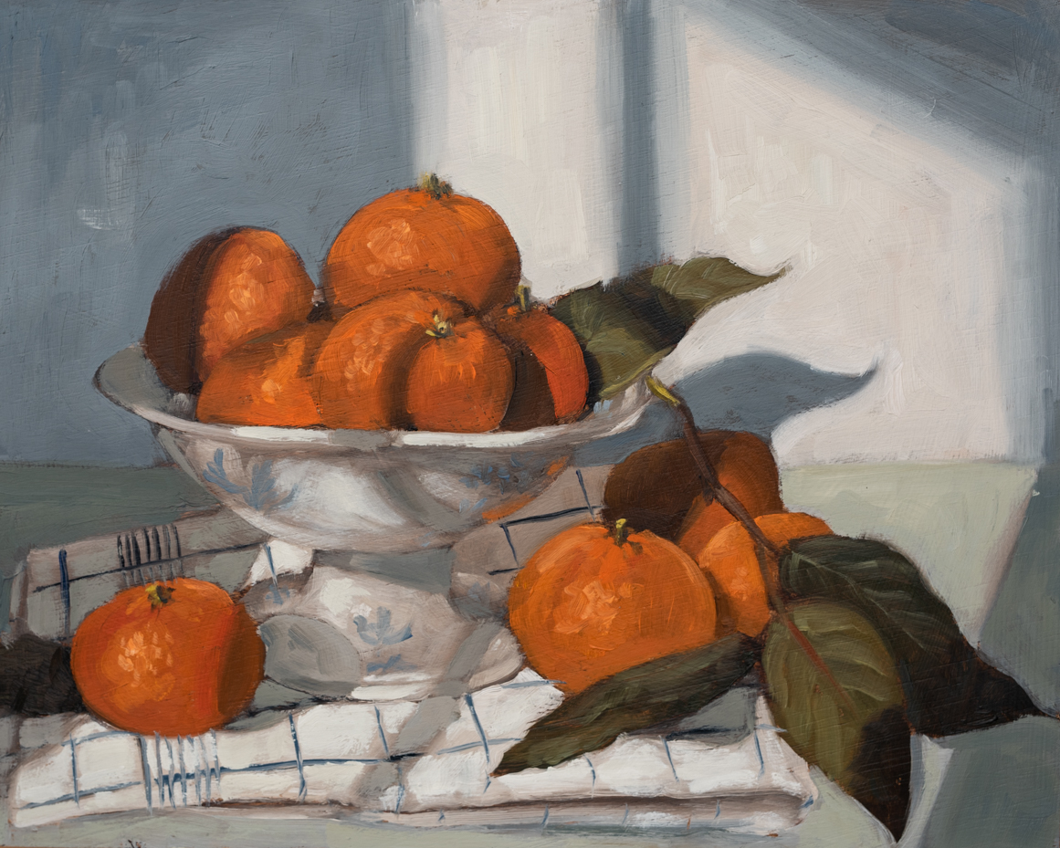 original oil painting | miss mustard seed | marian parsons