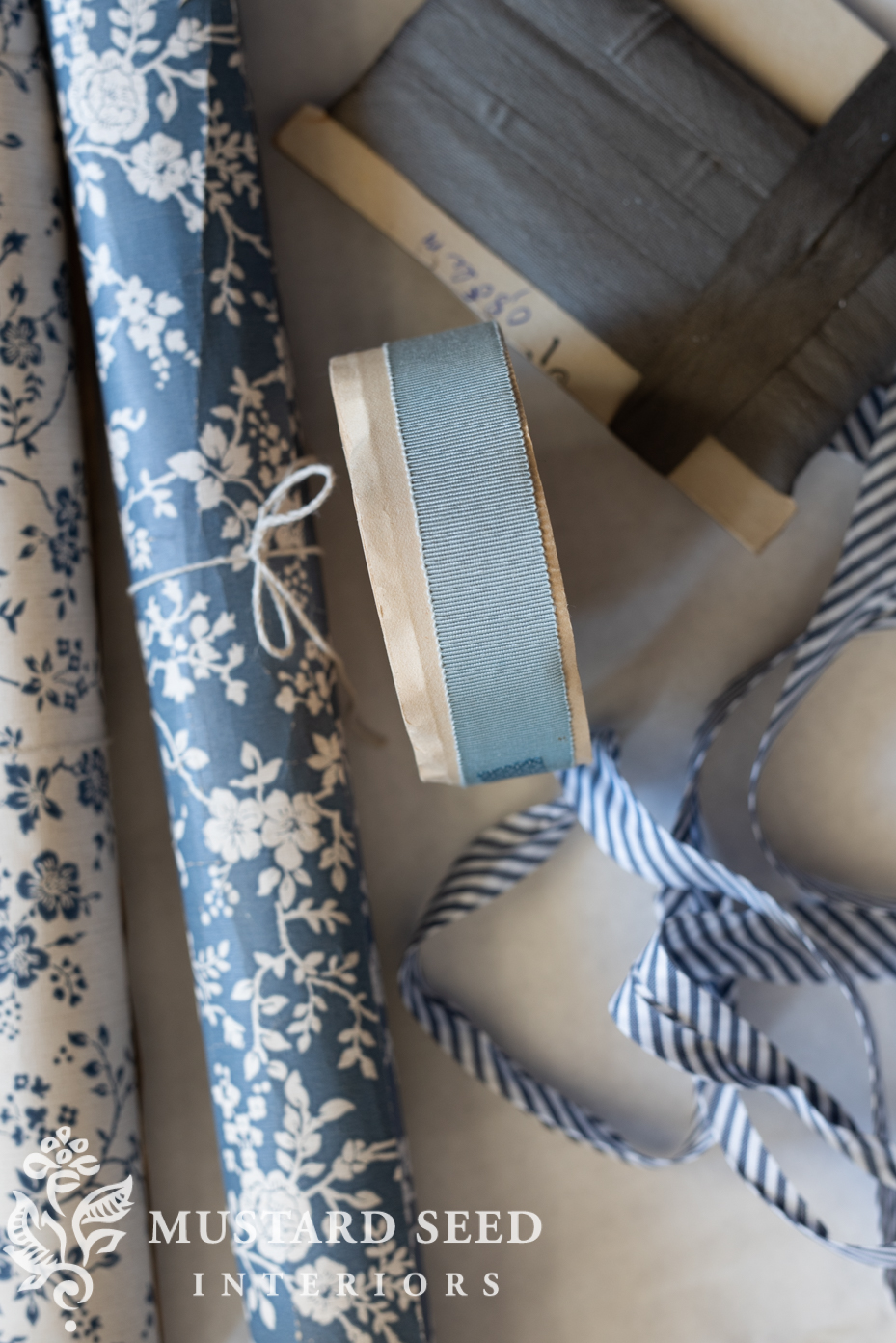 antique French paper and ribbon | miss mustard seed