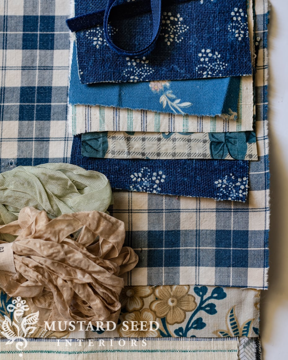antique textiles | stitches & fable | miss mustard seed