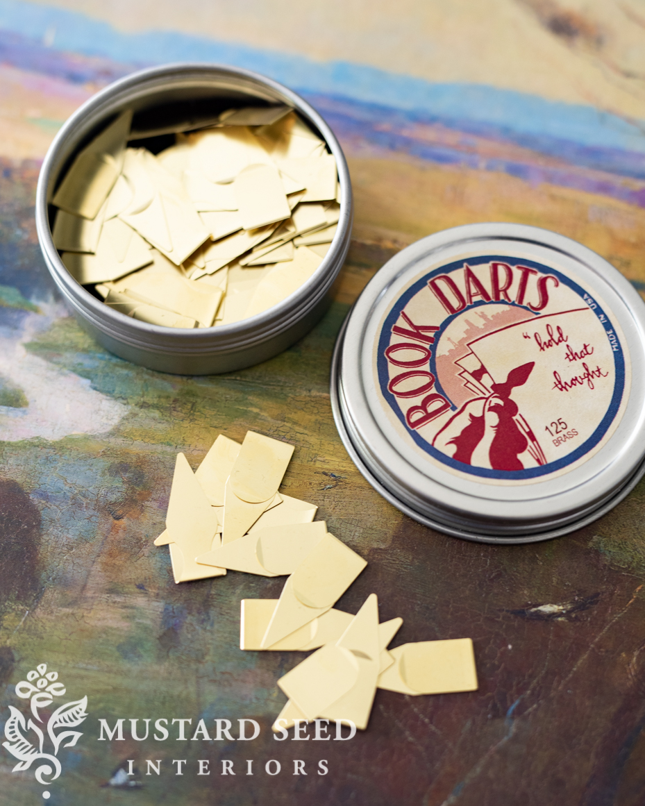book darts | miss mustard seed