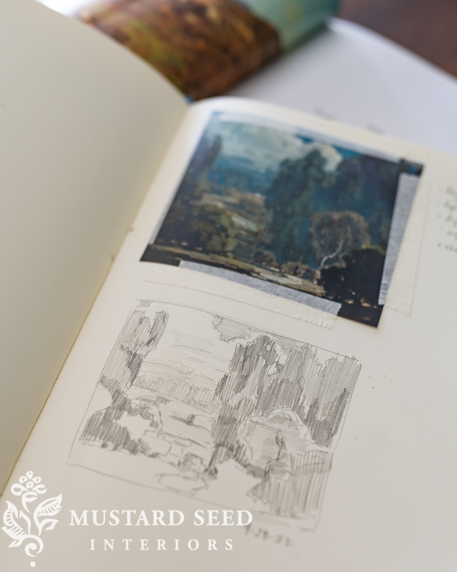 landscape painting studies | miss mustard seed