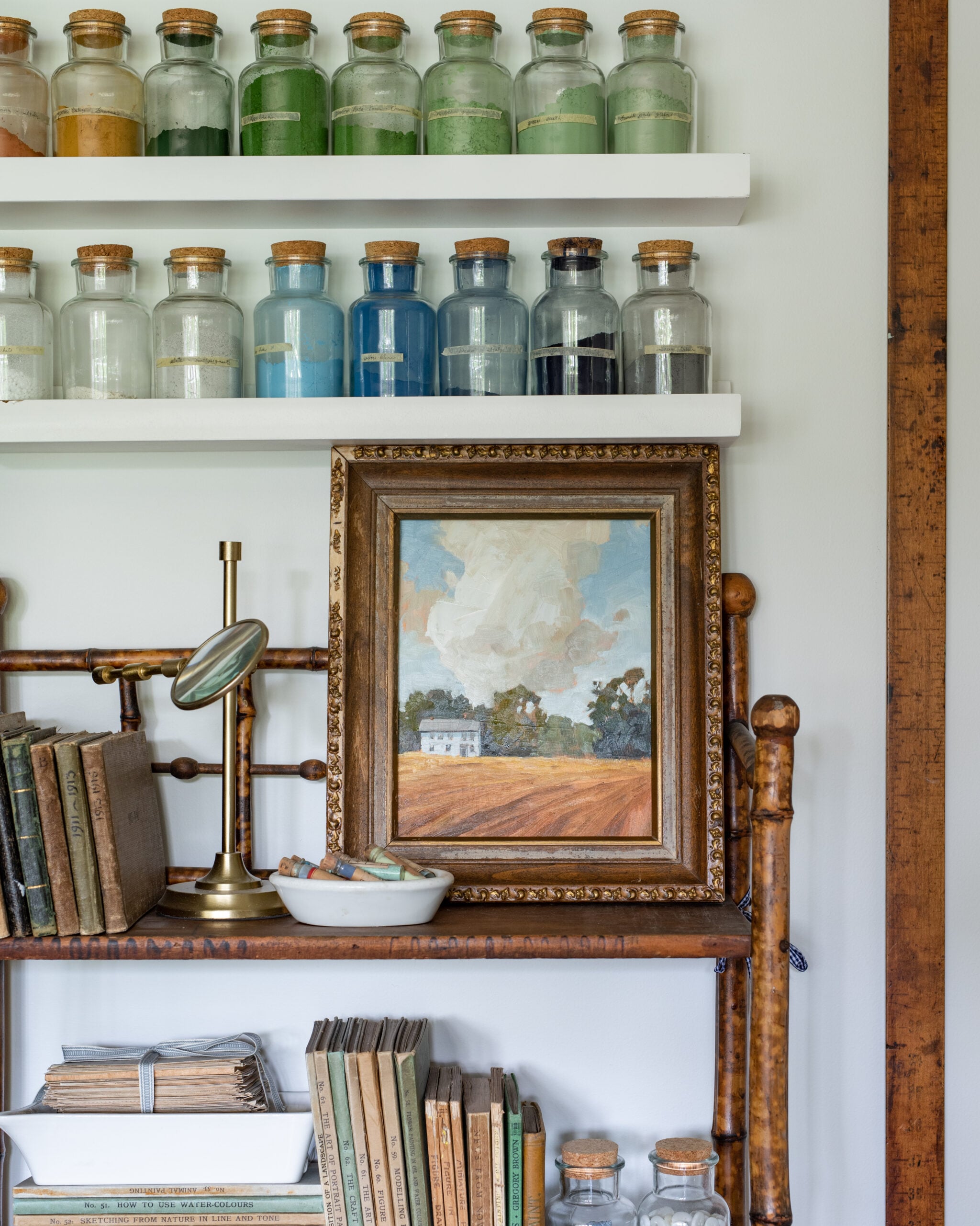spring sky challenge | original oil painting | marian parsons | miss mustard seed
