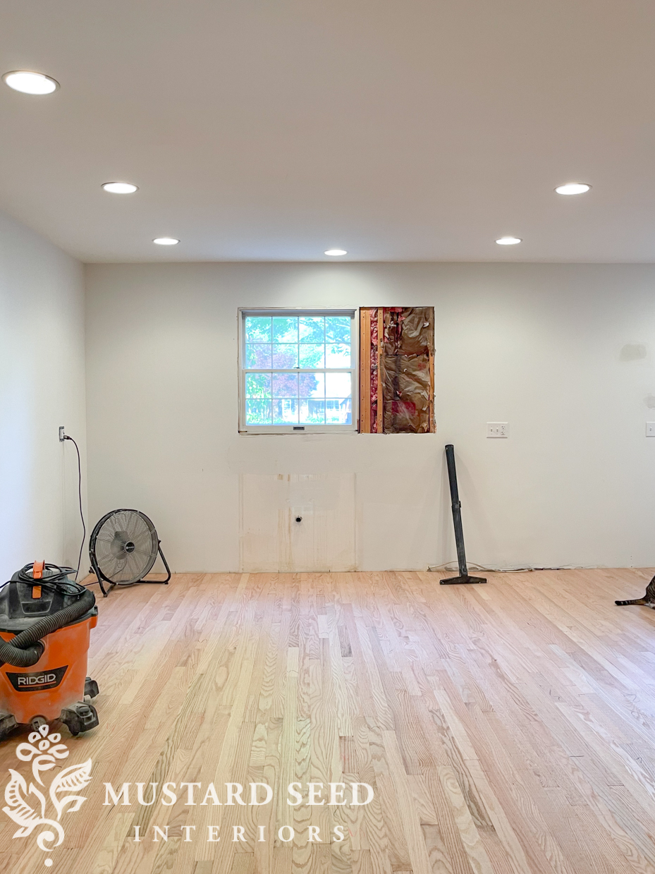 wood floors in a kitchen | 1970 kitchen renovation | miss mustard seed
