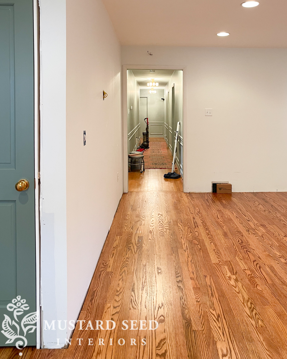1970 kitchen renovation | red oak wood floors