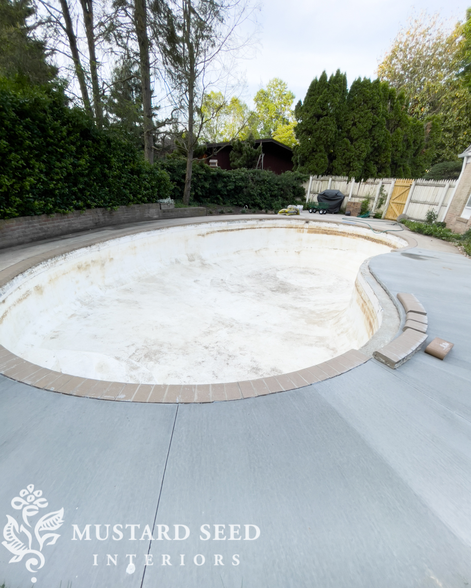garden progress | 1970 home renovation | miss mustard seed