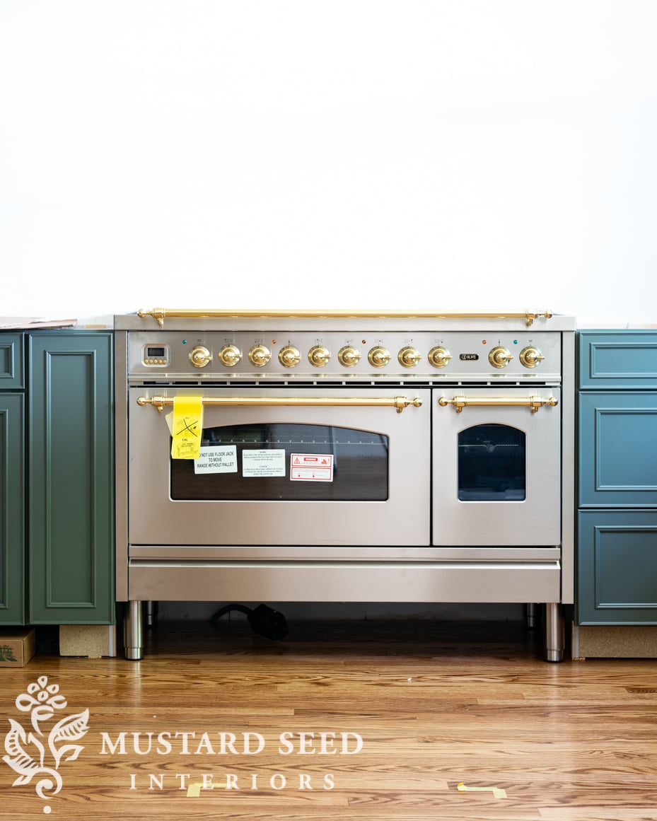 To me, the range is the hearth of the modern-day home and this one fills that role beautifully.  
