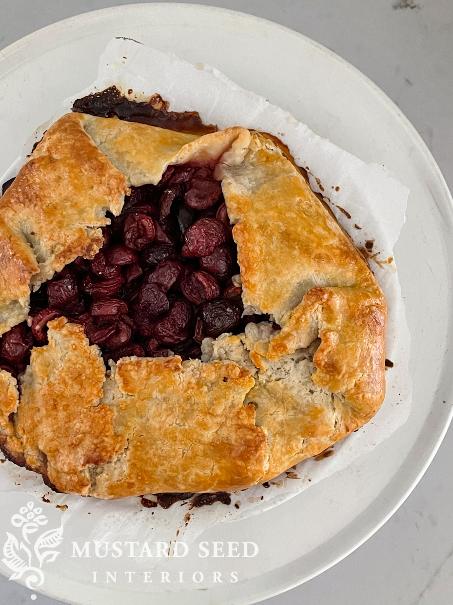 cherry galettes | miss mustard seed