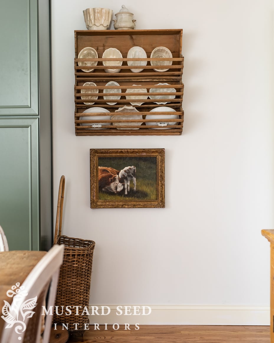 antique pine mould rack | miss mustard seed