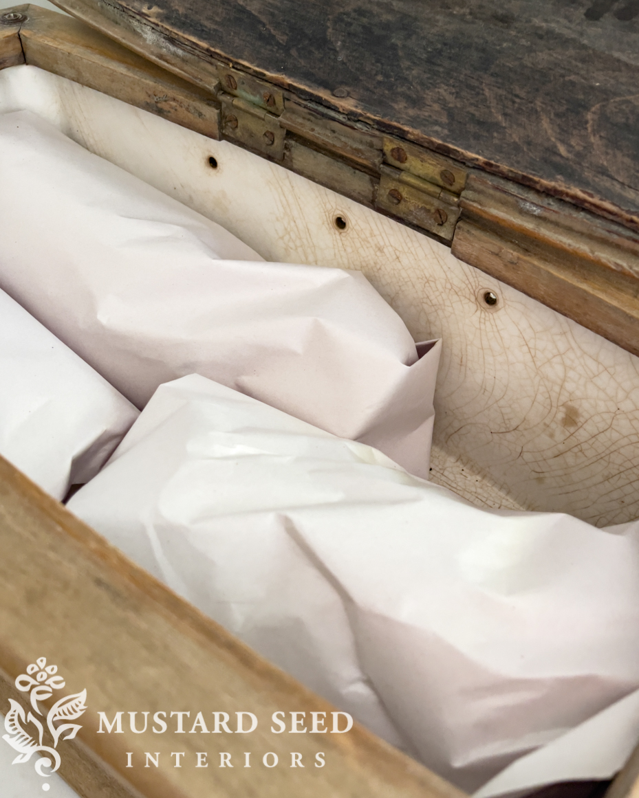 villeroy & boch ironstone breadbox | miss mustard seed