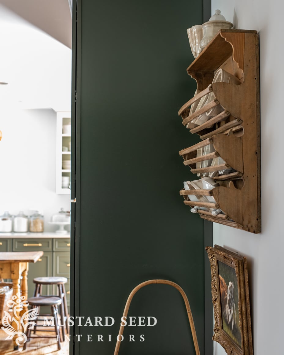 antique pine mould rack | miss mustard seed
