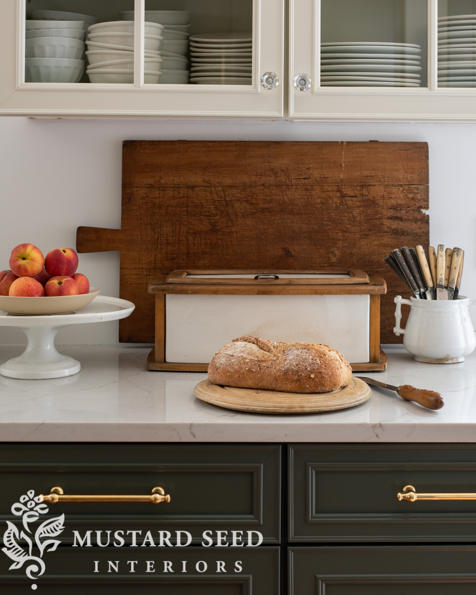 villeroy & boch ironstone breadbox | miss mustard seed