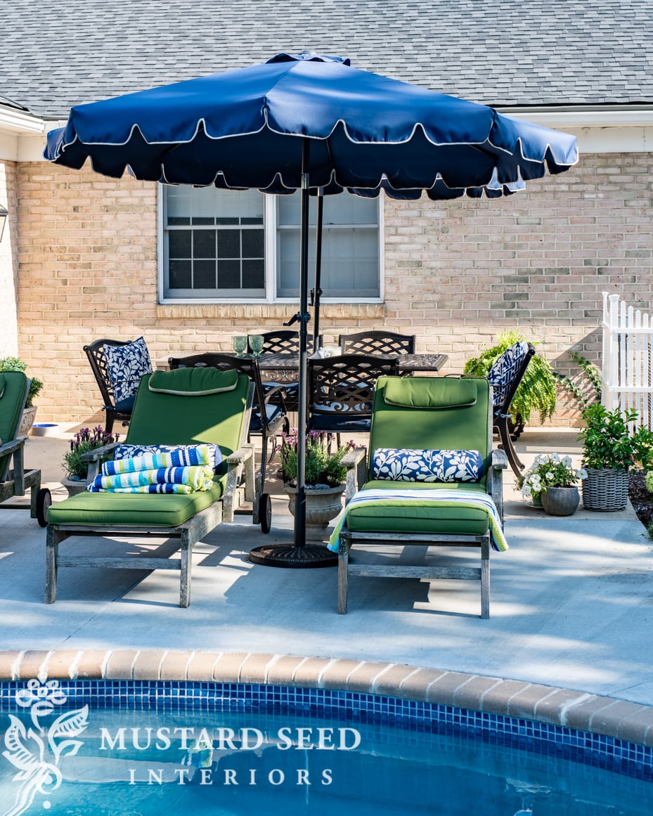 1970 home renovation | pool and patio | miss mustard seed