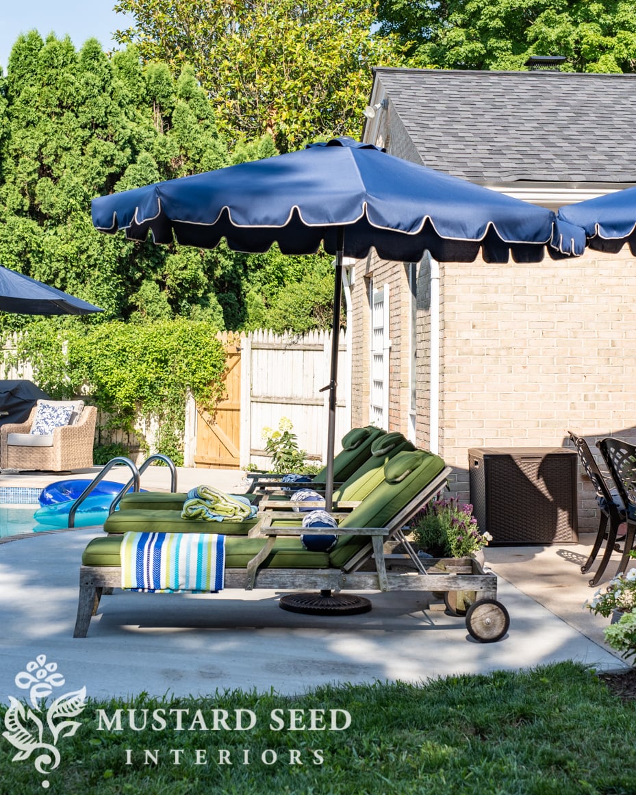 1970 home renovation | pool and patio | miss mustard seed