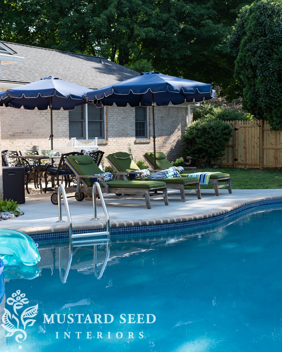 1970 home renovation | pool and patio | miss mustard seed