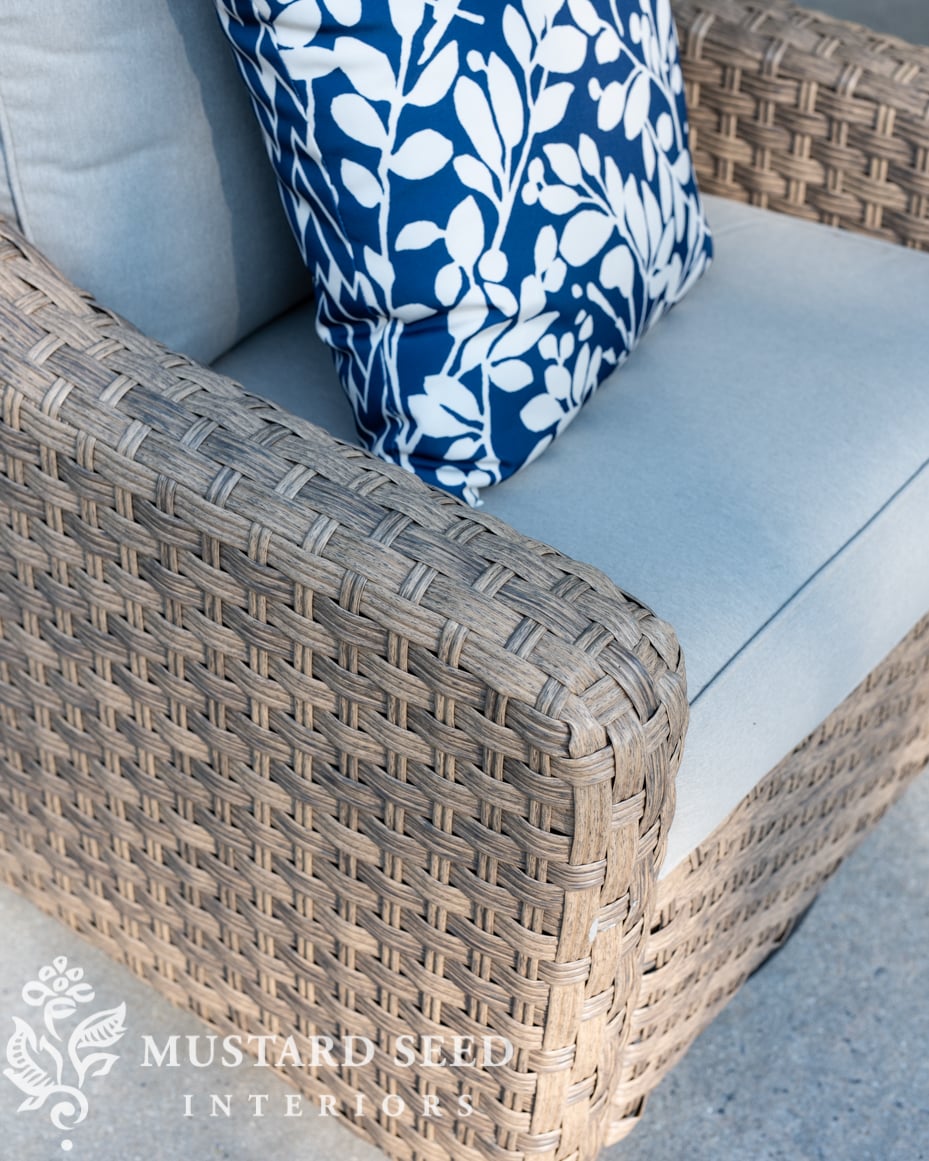 1970 home renovation | pool and patio | BHG River Oaks Outdoor Chairs | miss mustard seed