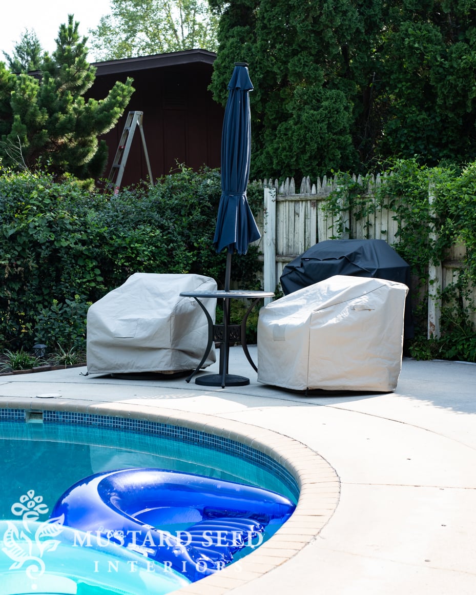 1970 home renovation | pool and patio | miss mustard seed