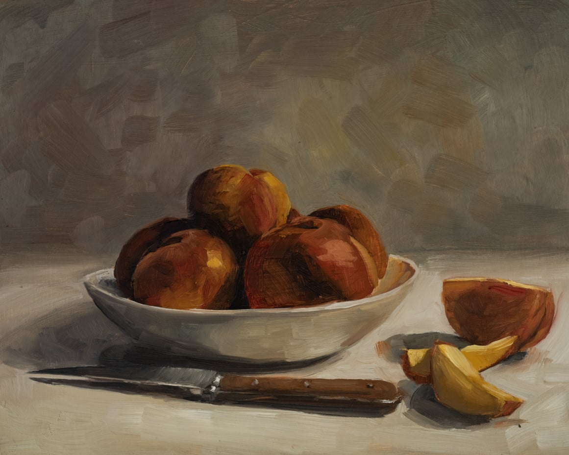 original oil painting | marian parsons | miss mustard seed