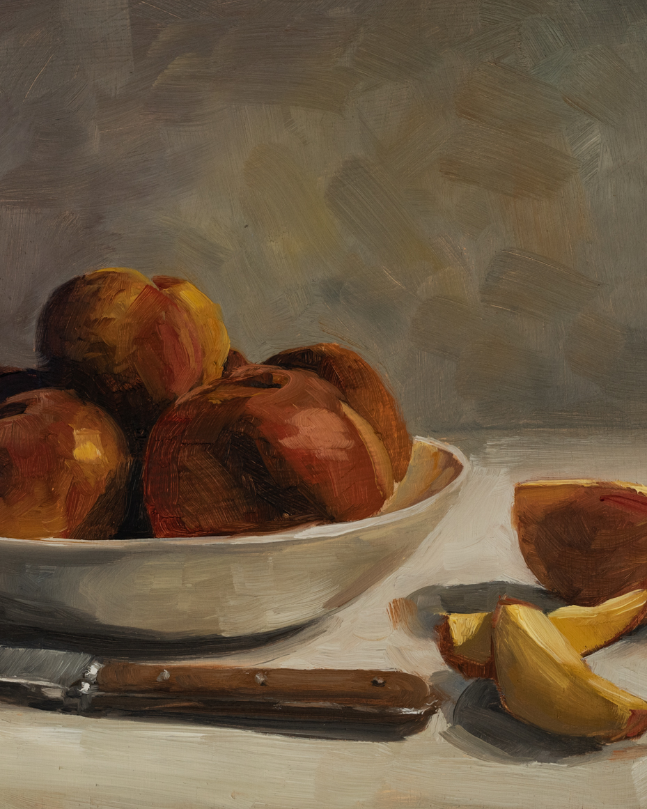 original oil painting | marian parsons | miss mustard seed