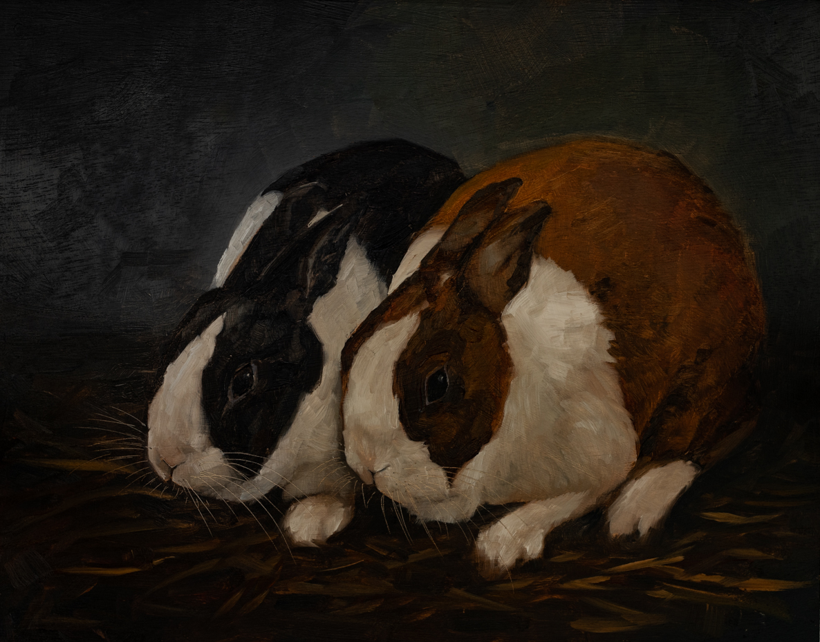 original oil painting | marian parsons | miss mustard seed