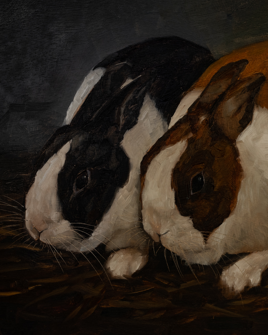 original oil painting | marian parsons | miss mustard seed