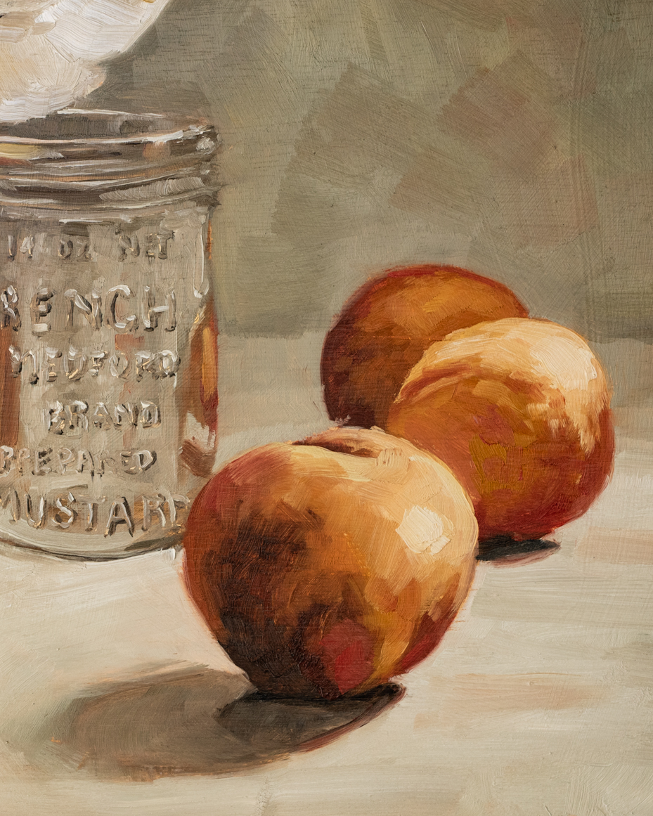 original oil painting | marian parsons | miss mustard seed