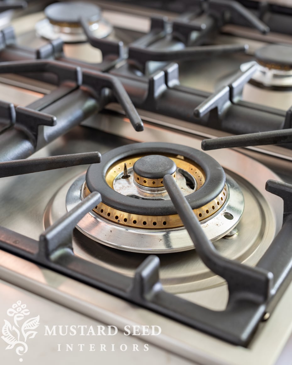 cooking with propane | ilve nostalgie range | miss mustard seed