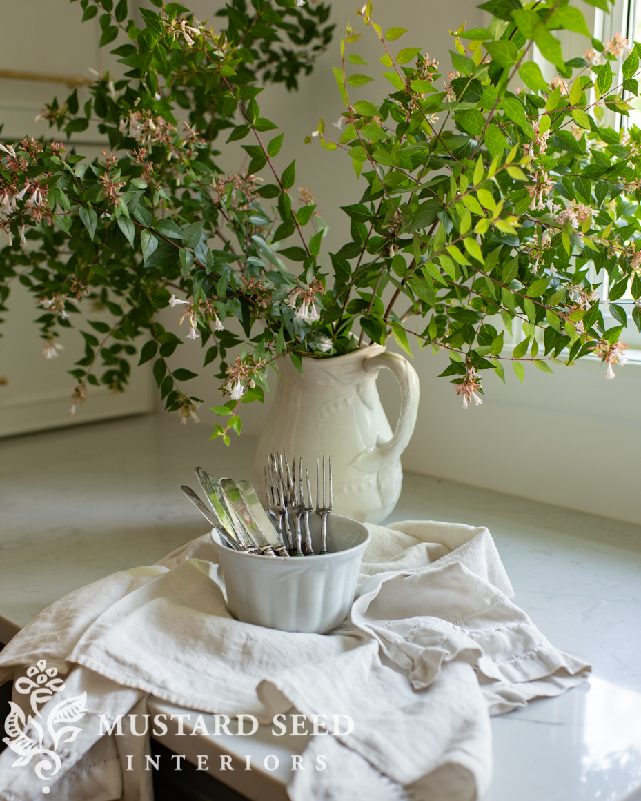 green handled antique flatware | miss mustard seed