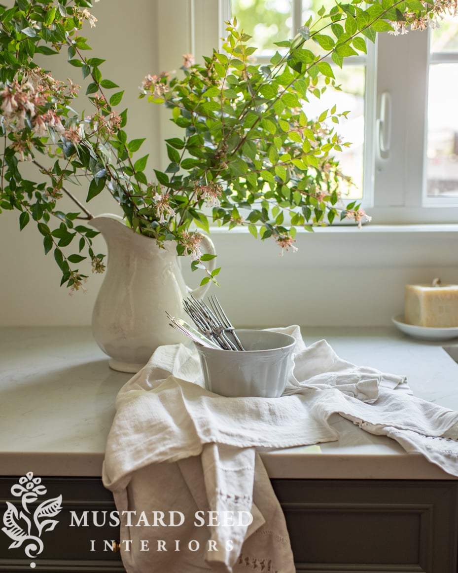 green handled antique flatware | miss mustard seed