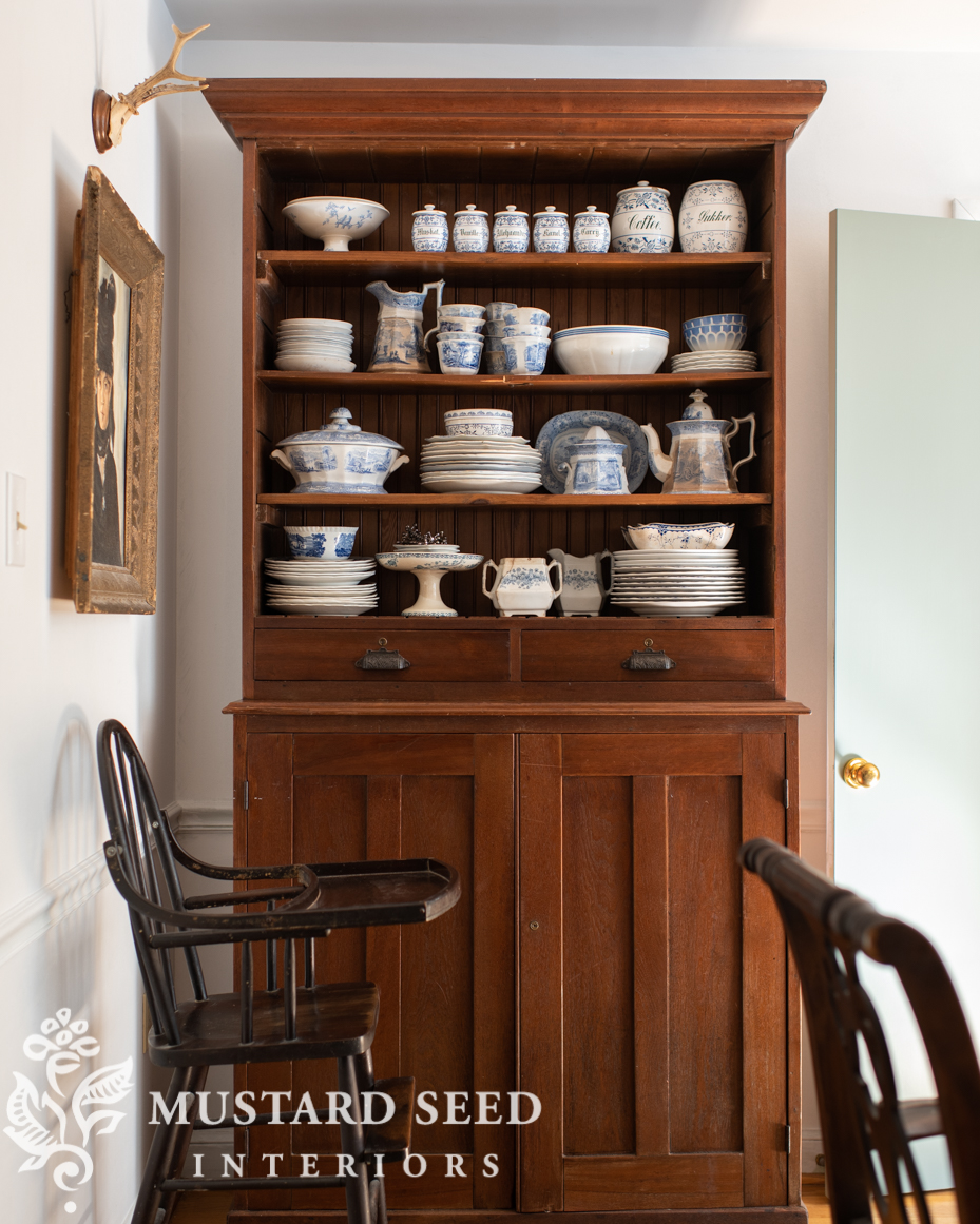 antique hutch | miss mustard seed