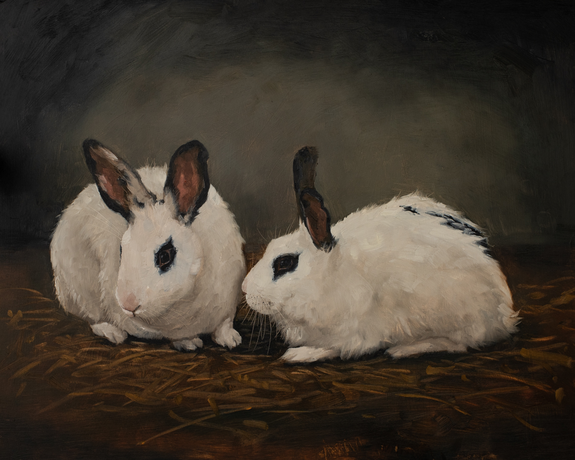 original oil paintings | miss mustard seed