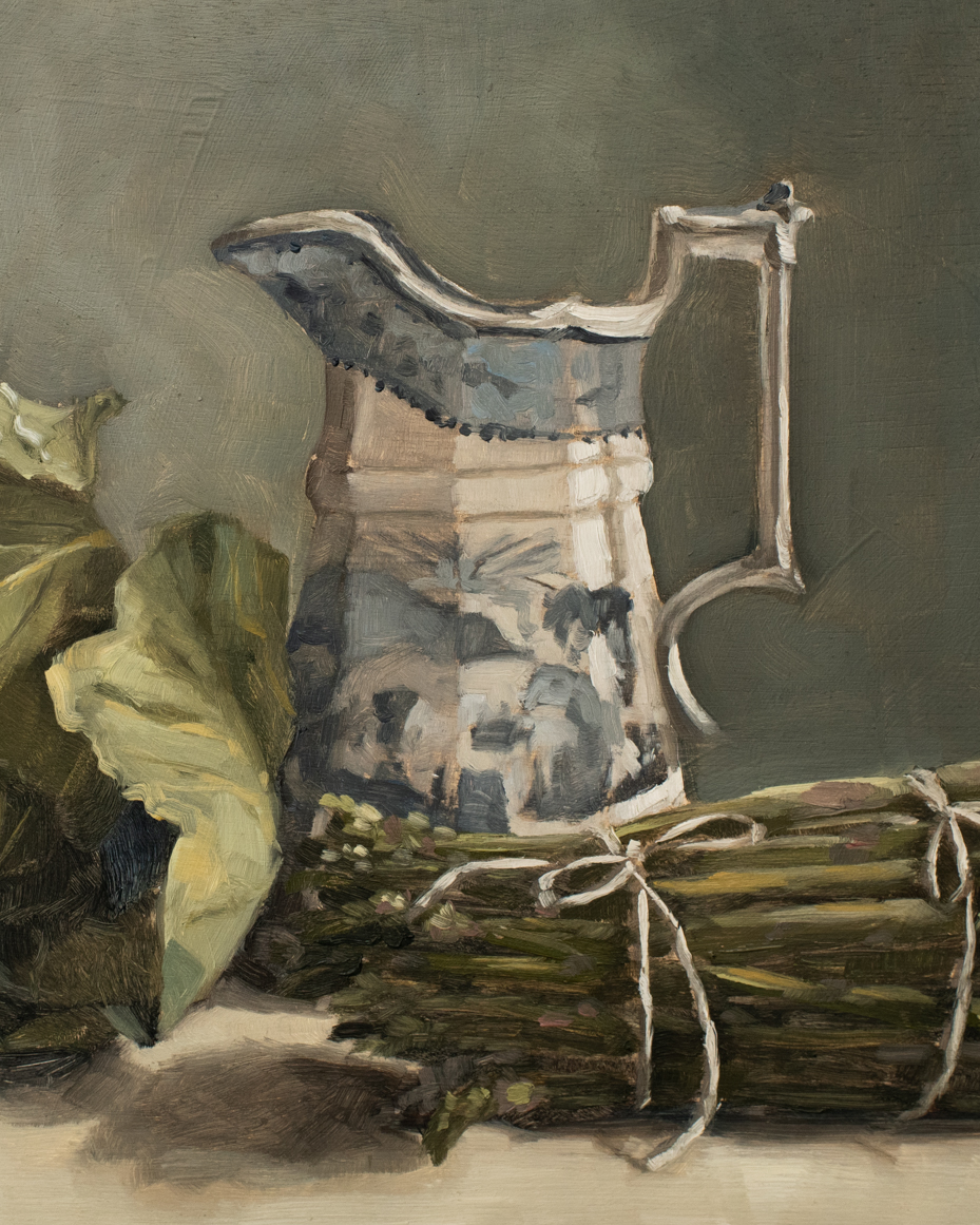 original oil painting | marian parsons | miss mustard seed