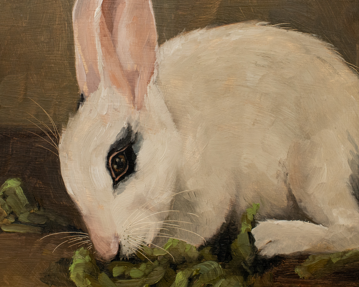 original oil painting | marian parsons | miss mustard seed