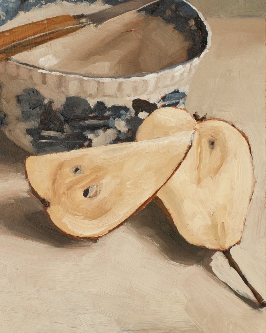 original oil painting | marian parsons | miss mustard seed