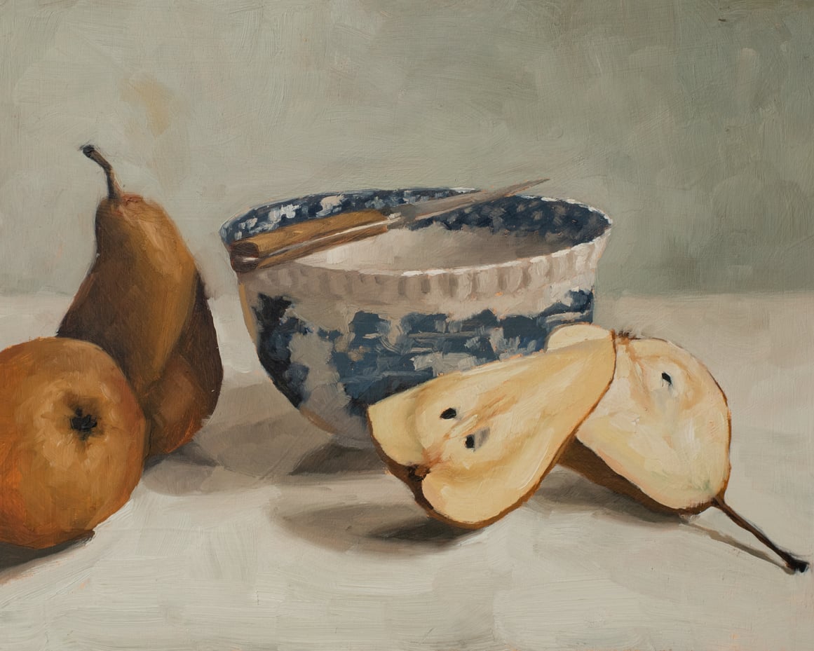 original oil painting | marian parsons | miss mustard seed