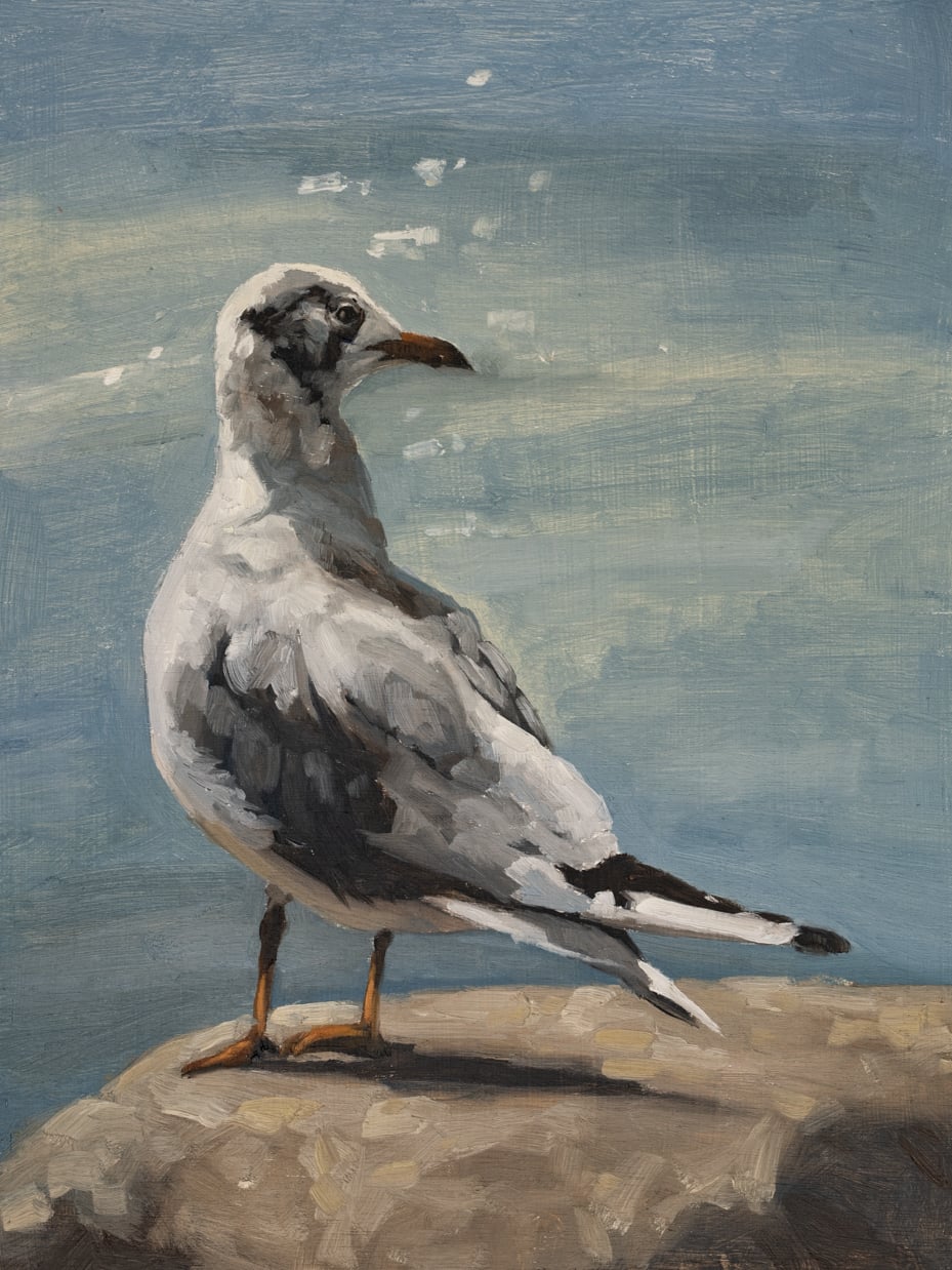 original oil painting | marian parsons | miss mustard seed