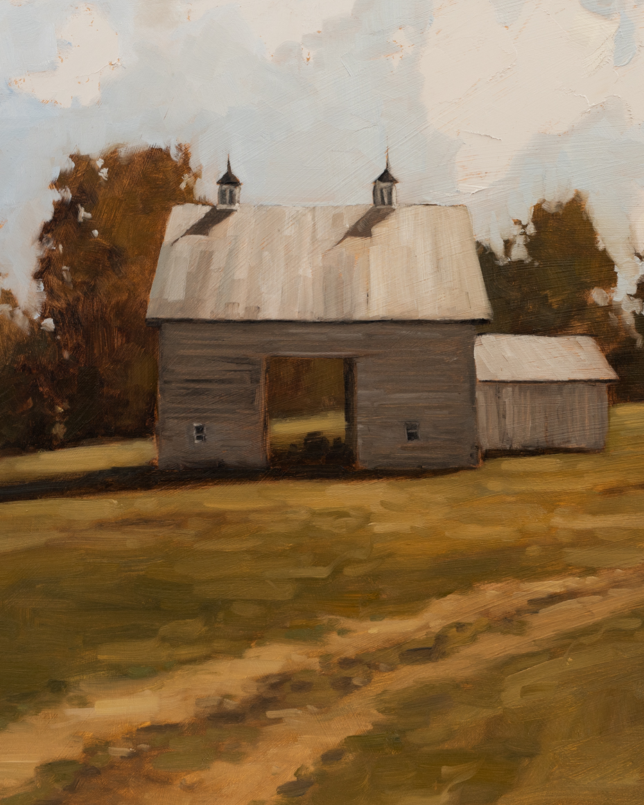 original oil painting | miss mustard seed