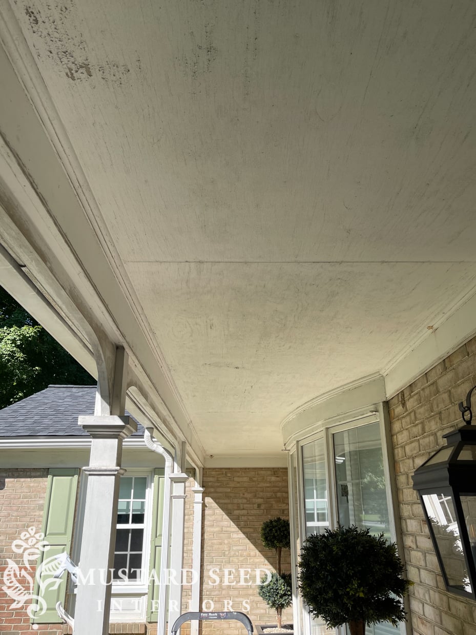 painting the exterior | 1970 home renovation | miss mustard seed