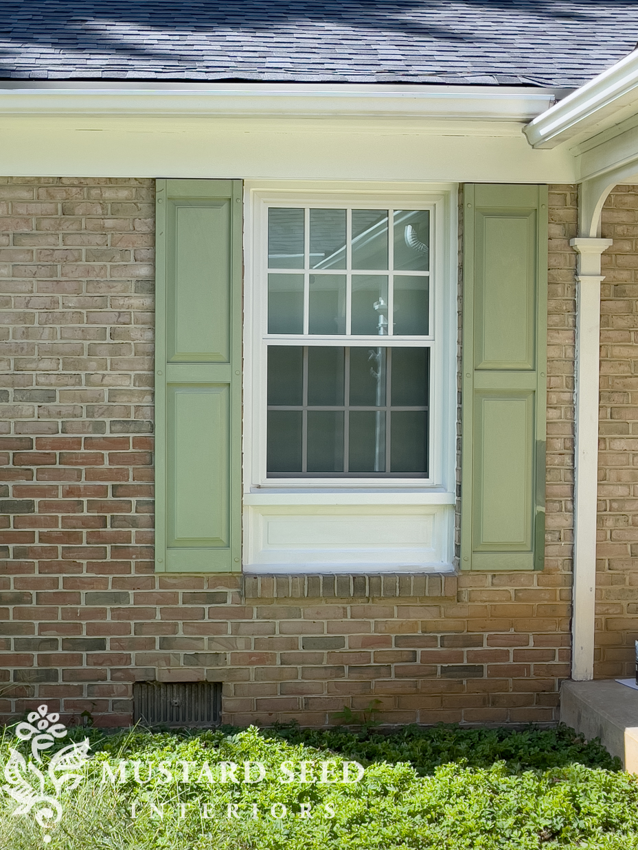 painting the house exterior | 1970 home renovation | miss mustard seed