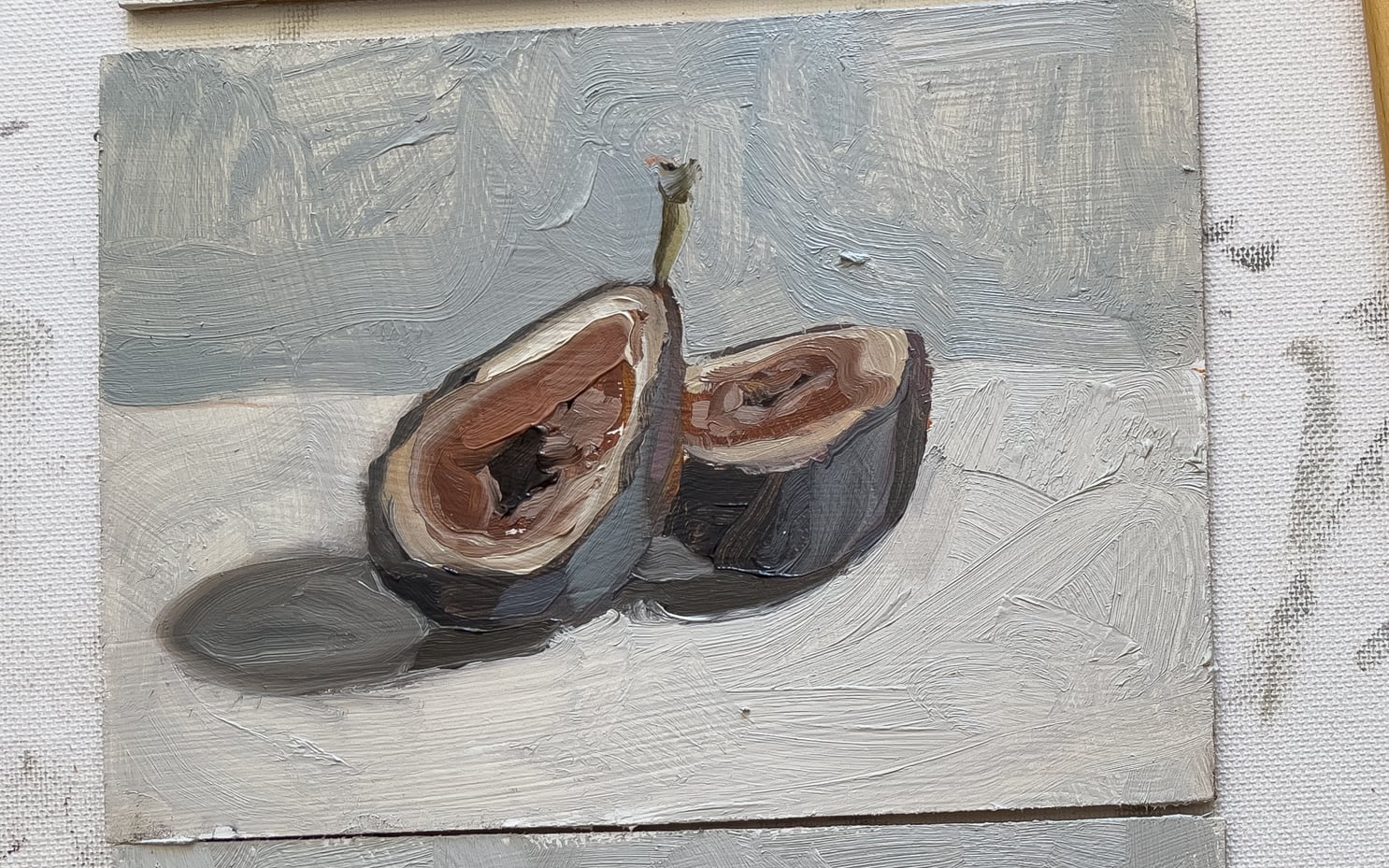 oil painting exercises to loosen up and get unstuck | miss mustard seed