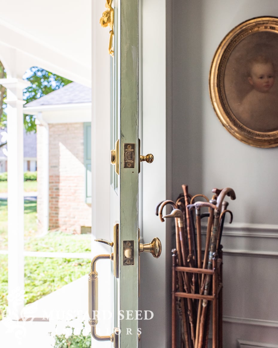 1970 home renovation | front door makeover details | miss mustard seed