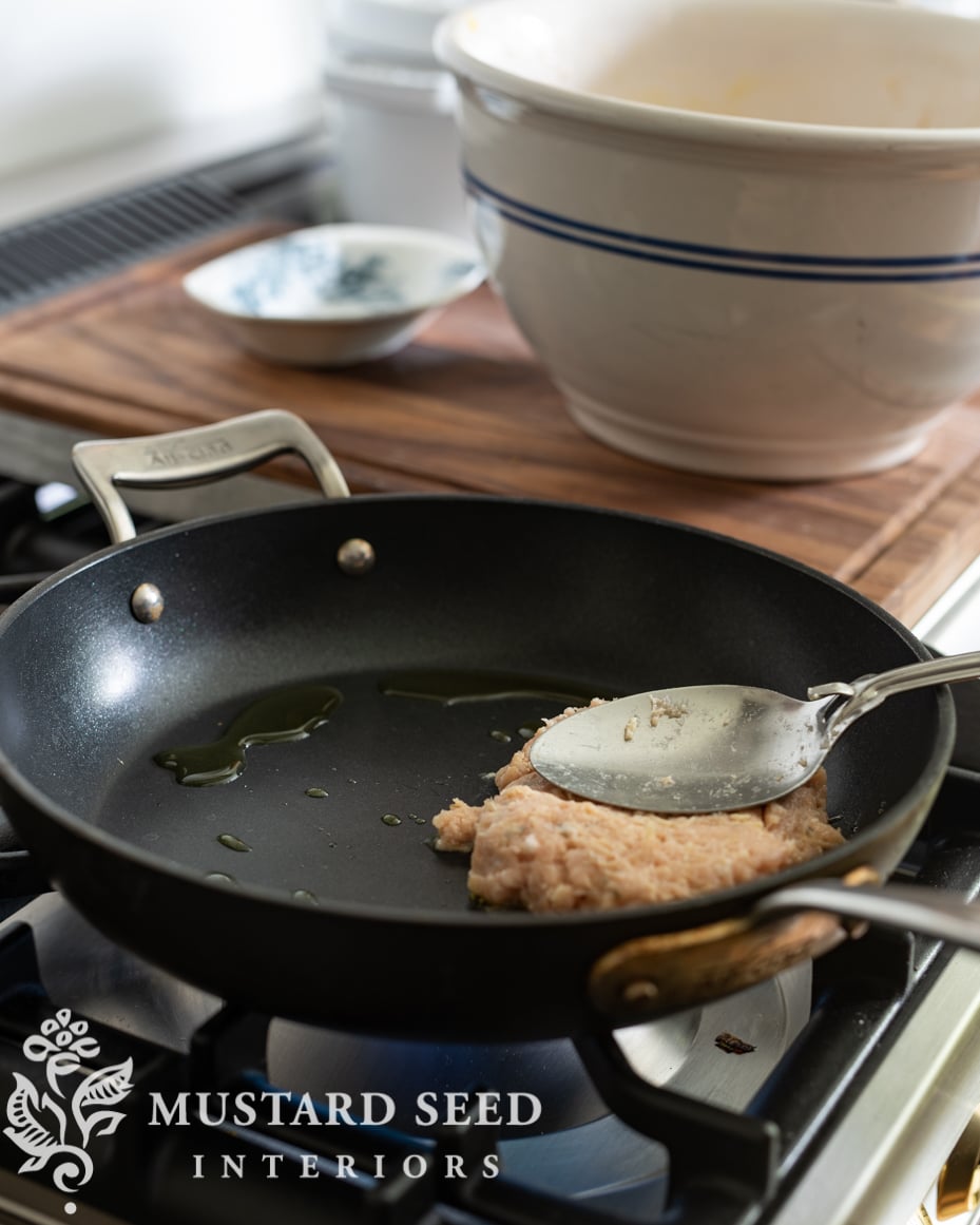 meal prep | recipe for chicken patties | miss mustard seed