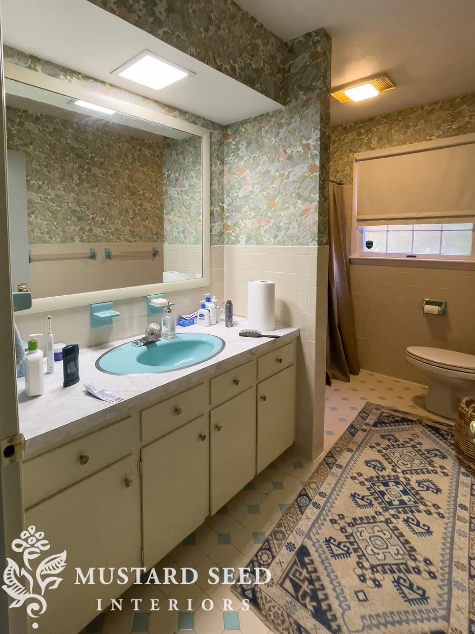 1970 bathroom makeover | miss mustard seed