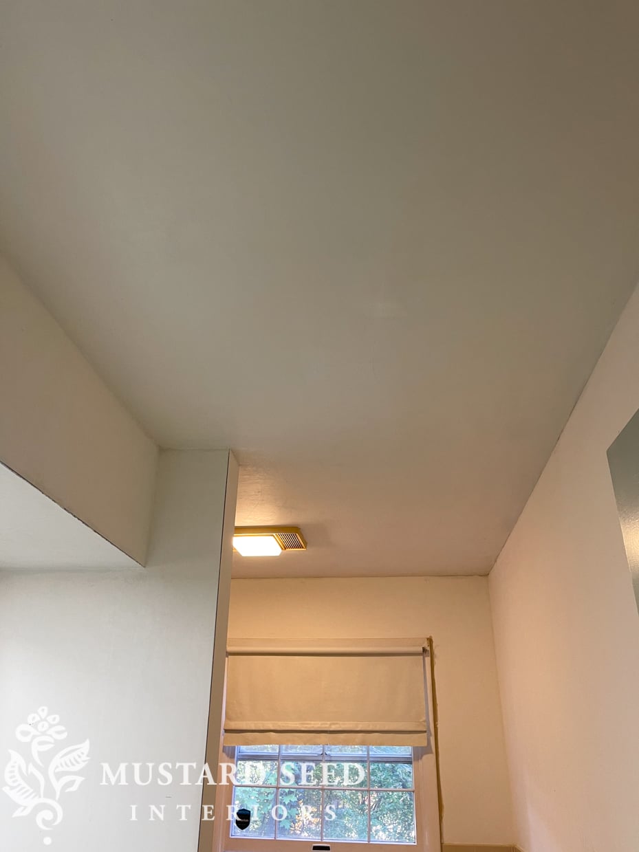 1970 bathroom ceiling makeover | miss mustard seed
