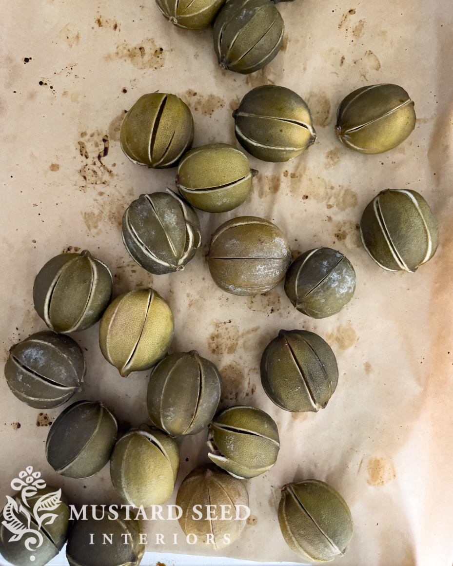 drying whole limes | DIY failure | miss mustard seed
