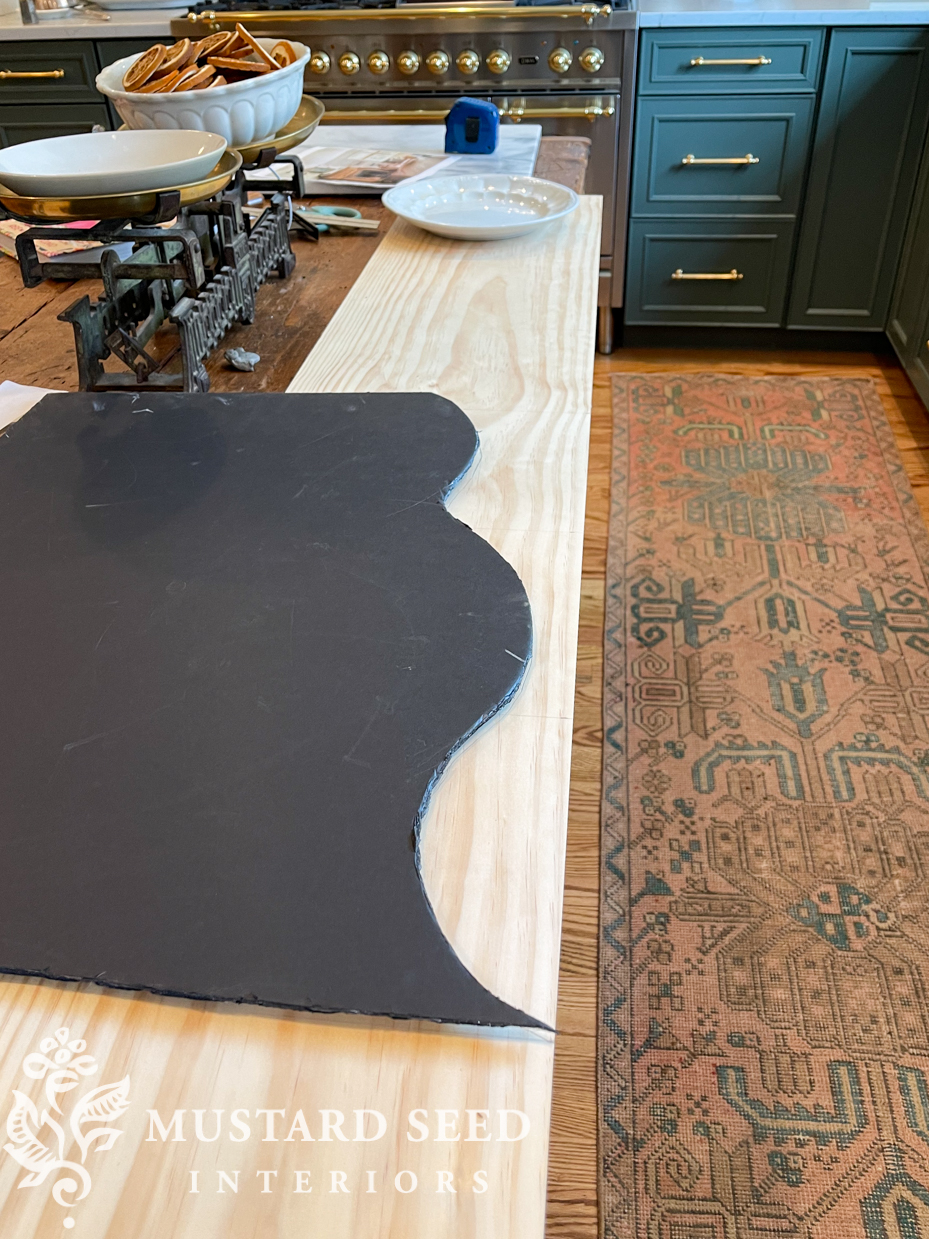 antique-style mantel diy building project | miss mustard seed
