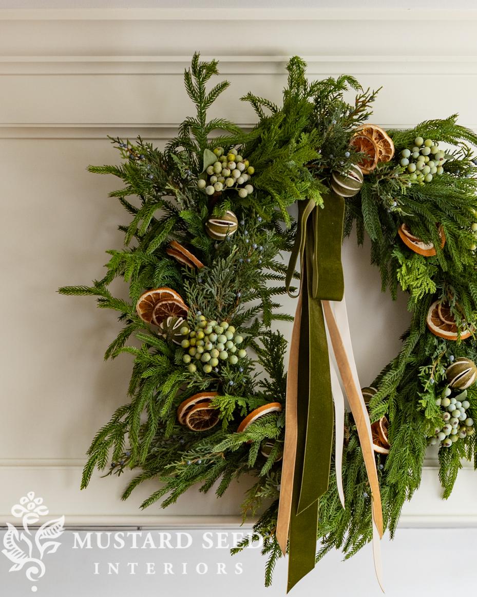 favorite realistic faux evergreens | miss mustard seed