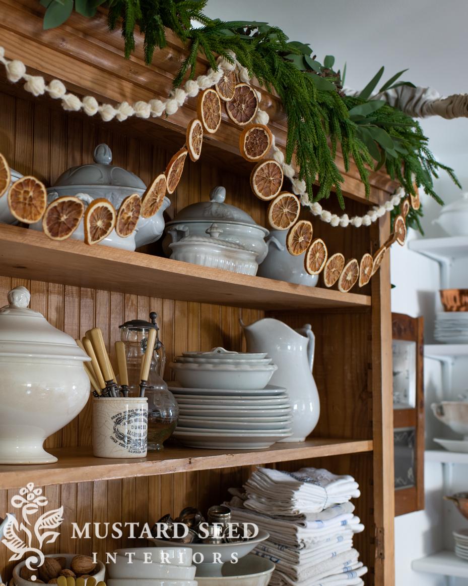 homemade christmas garland round-up | miss mustard seed