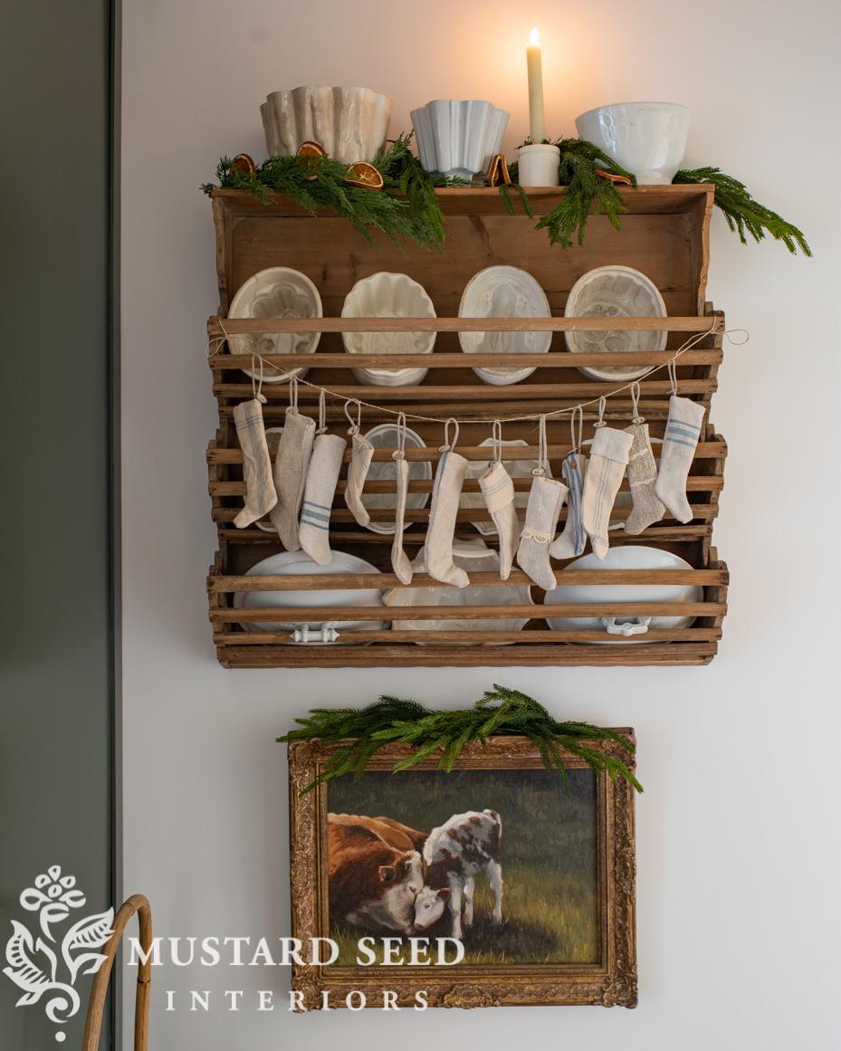 homemade christmas garland round-up | miss mustard seed